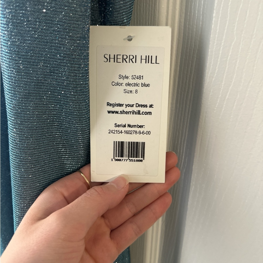 Sherri Hill Electric Blue Dress - Picture 2 of 3